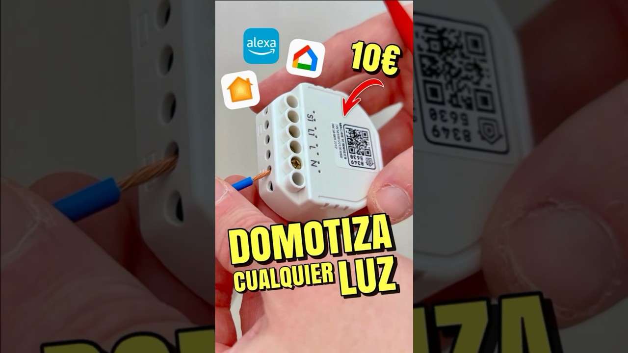 Con ESTE INVENTO he DOMOTIZADO todas mis LUCES por 10&euro;!