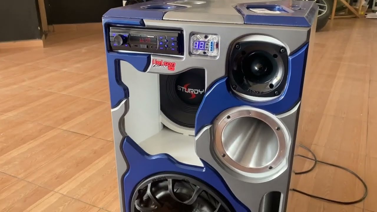 Caixa bob grave de 12 bravox 350rms a melhor