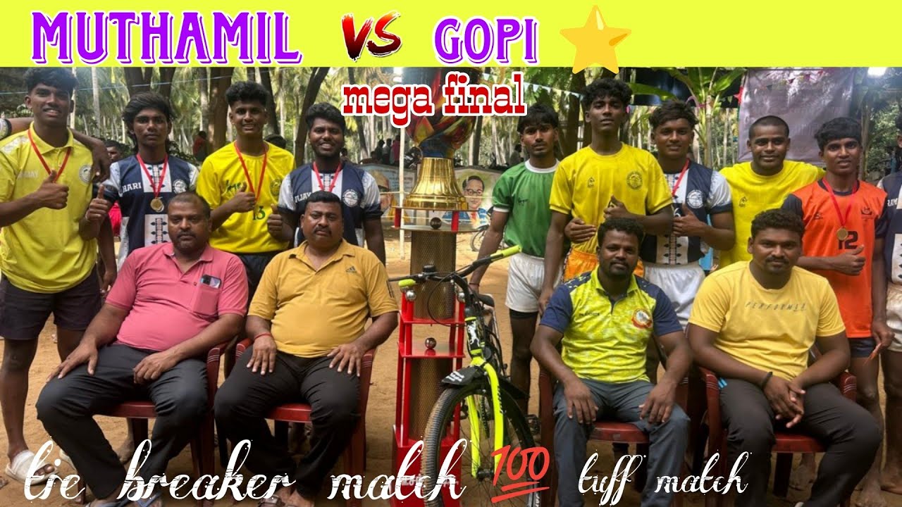 #megafinal#muthamil vs #gopistar⭐#65kgmatch #mottur#vaniyambadi #todayupdate #mmbro's 