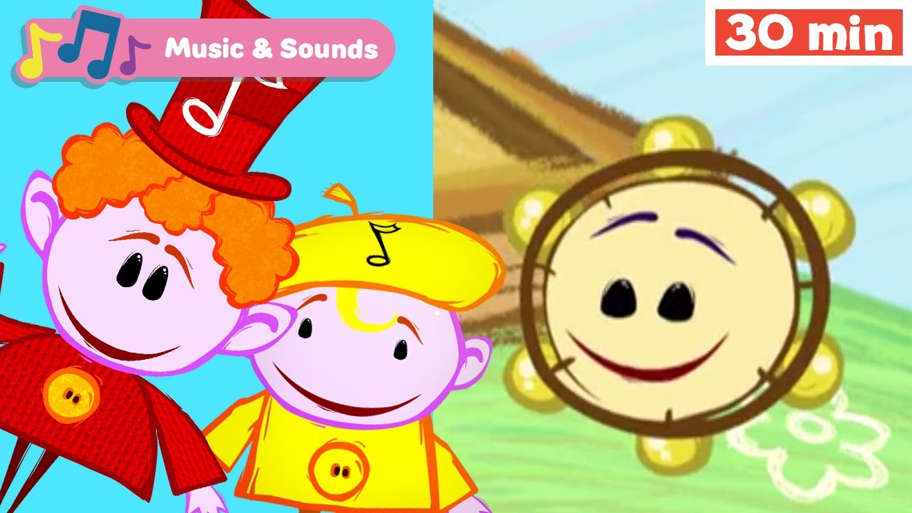 Learn Musical Instruments for Kids | Early Learning Videos with Music for Babies | The Notekins