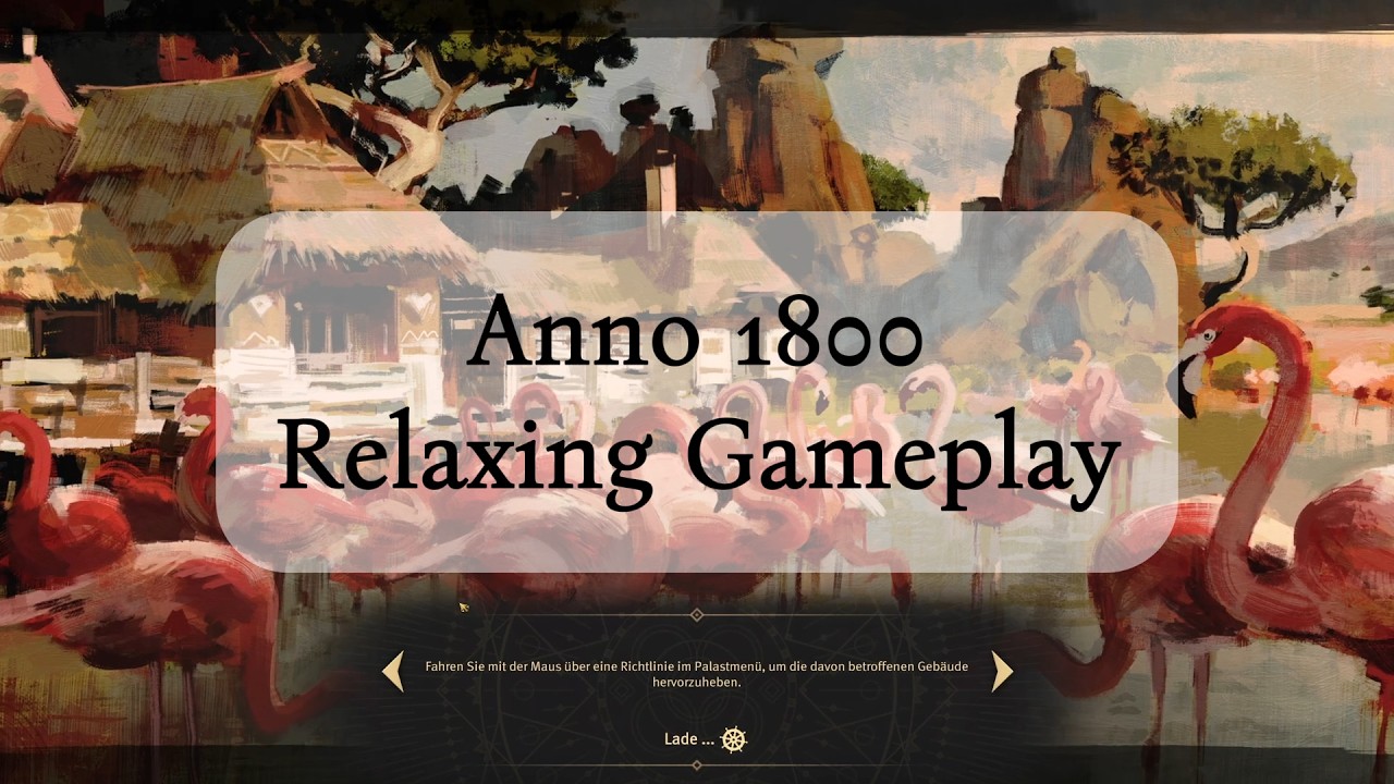 Cozy Anno1800 Gameplay (no Voice)