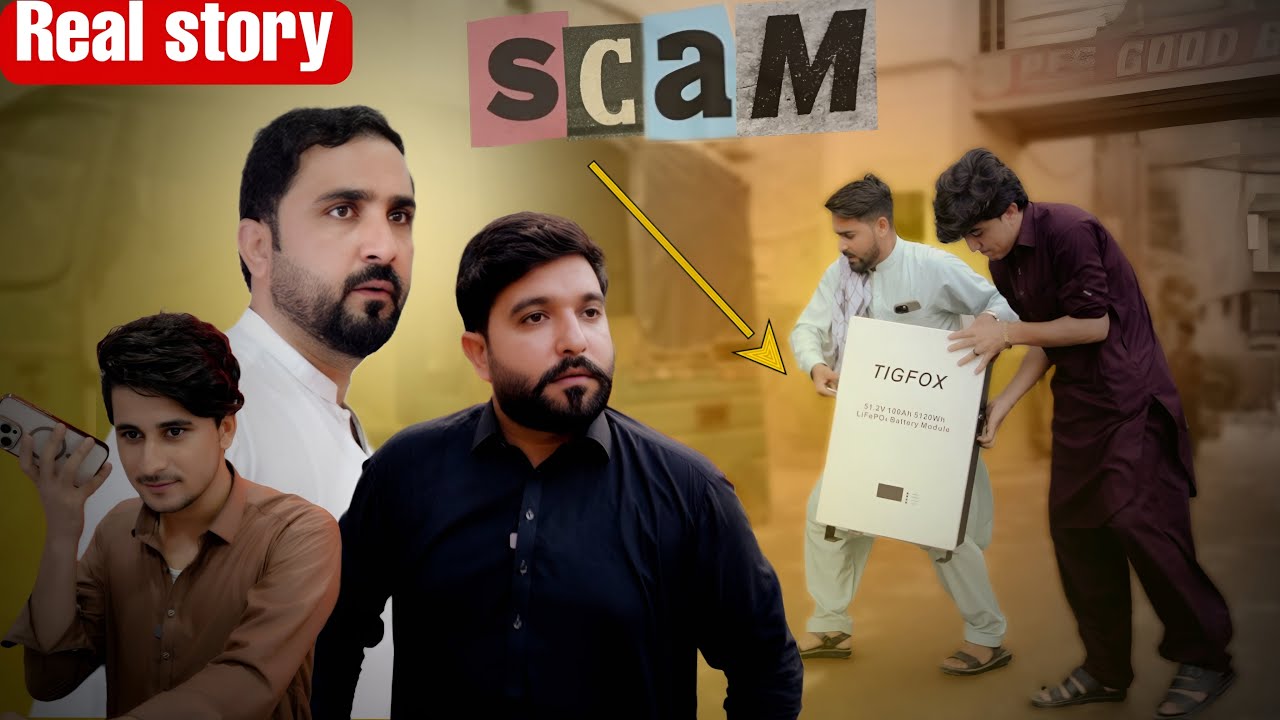 A real story scamming | Zindabad vines  2025 | Pashto new video 2025