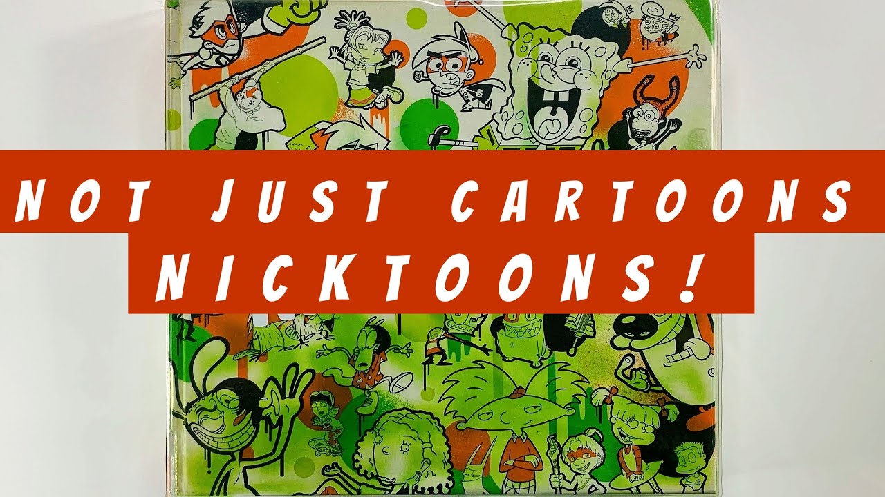 Nicktoons! Not Just Cartoons  (flip through) Artbook