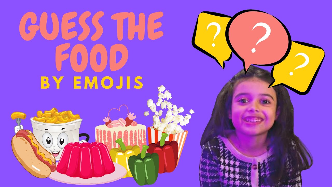 Guess The Food by Emoji CHALLENGE |  NonStop Azmina