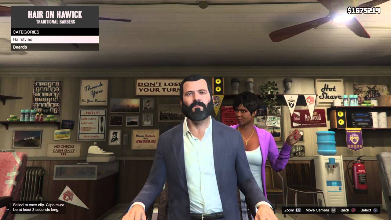 GTA 5 new hairstyles!!!
