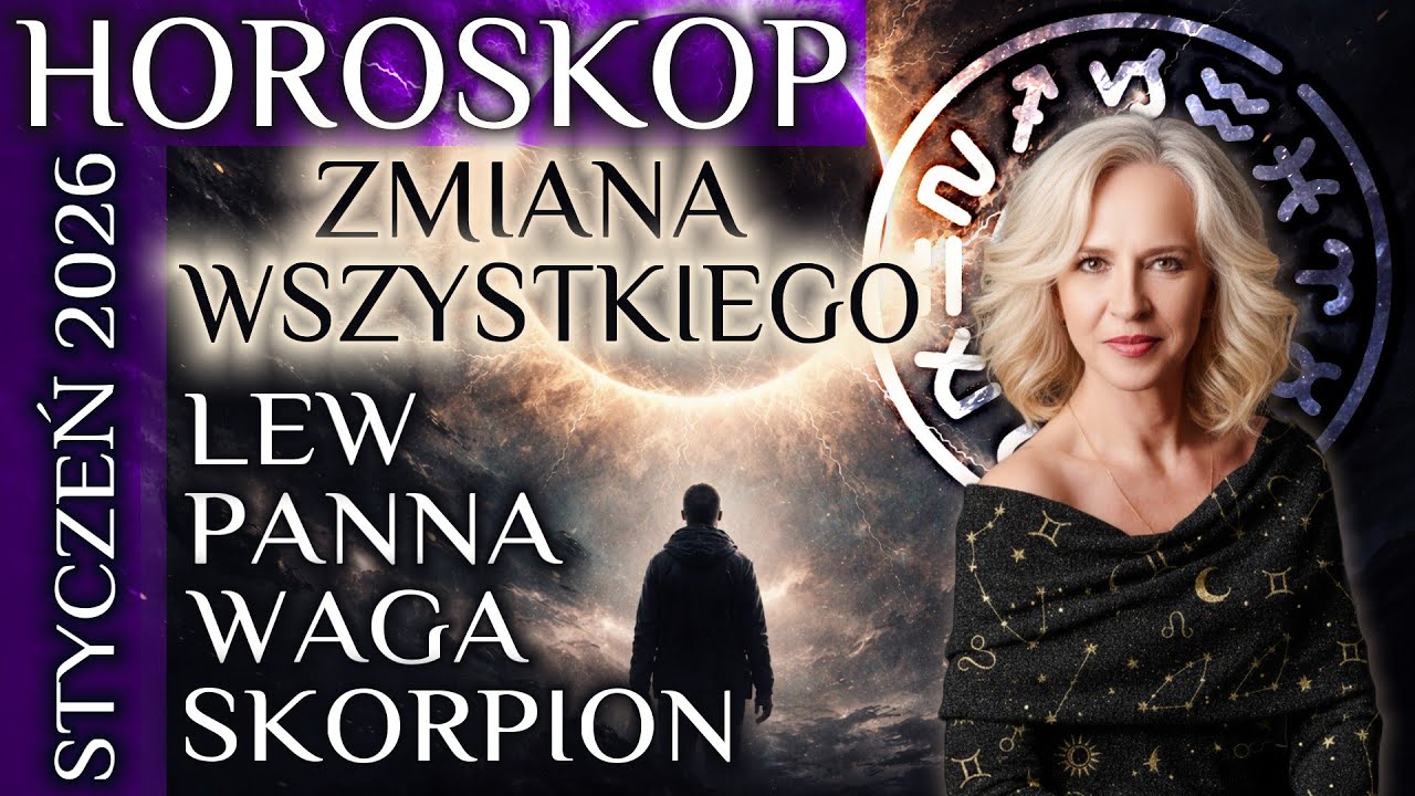 Styczeń 2026-zmiany wszystkiego. Horoskop dla : LEW, PANNA, WAGA, SKORPION