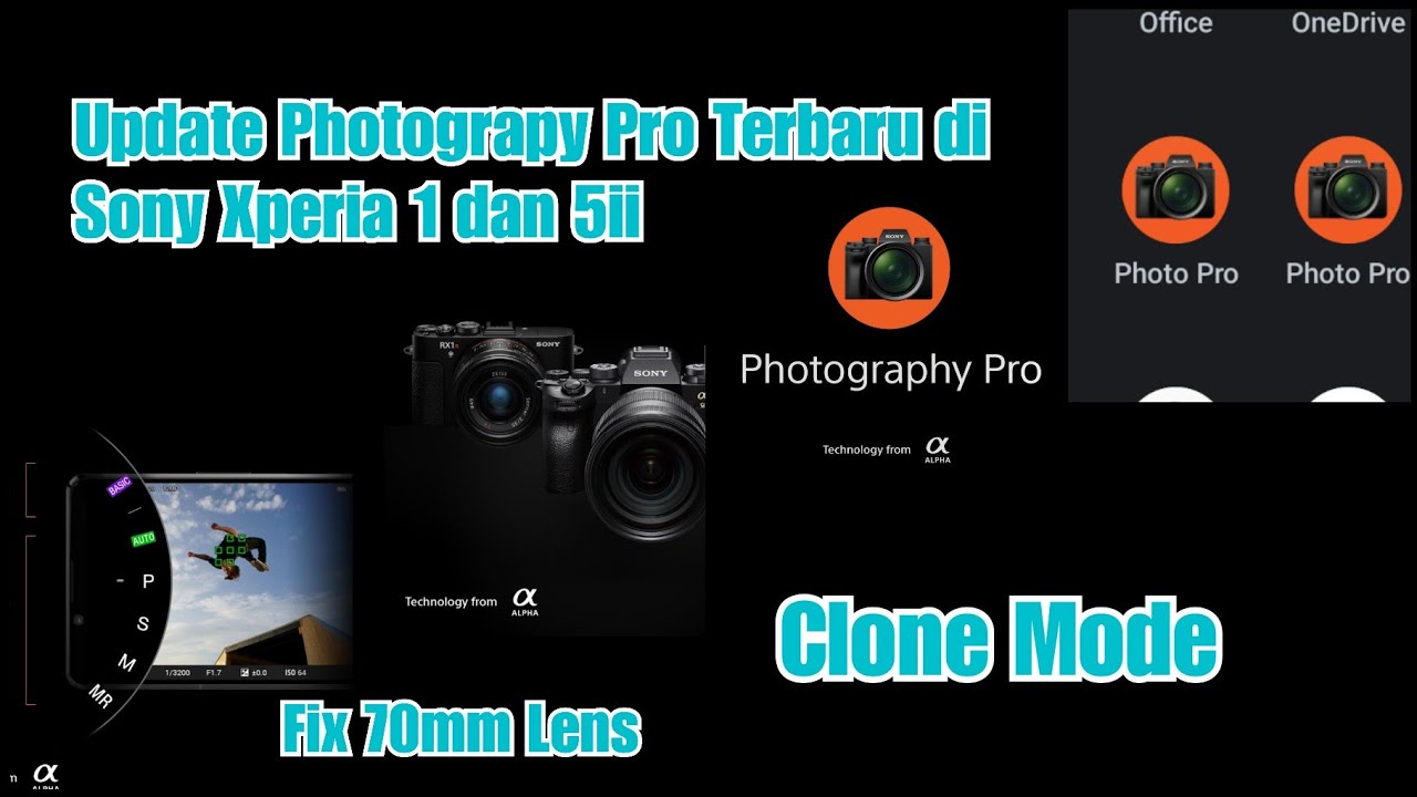 Update Terbaru Photograpy Pro (Clone) di Sony Xperia 1ii dan 5ii series Fix 70mm Telefoto