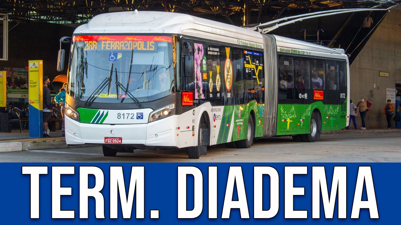 Terminal Diadema - Movimentação de Ônibus #221