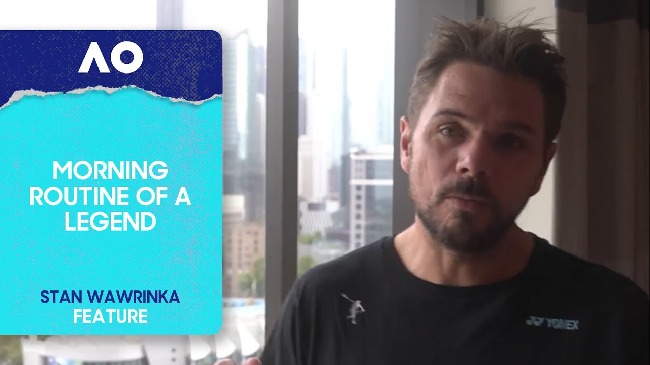 Get Ready With Me | Stan Wawrinka | Australian Open 2026