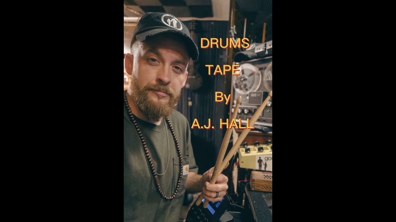 A.J. Hall Tracking Drums for Eric Krasno!