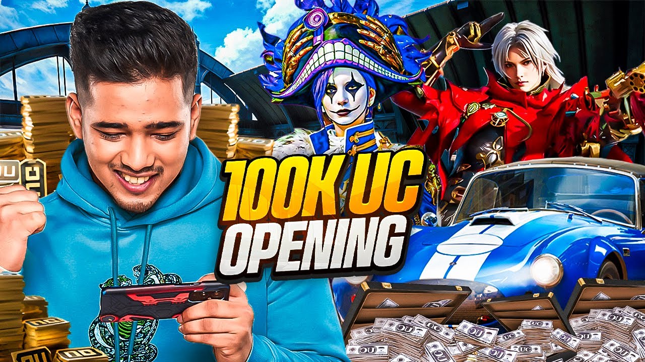 100K UC WORTH CRATE OPENING | LUCKY ??? | BGMI HIGHLIGHTS