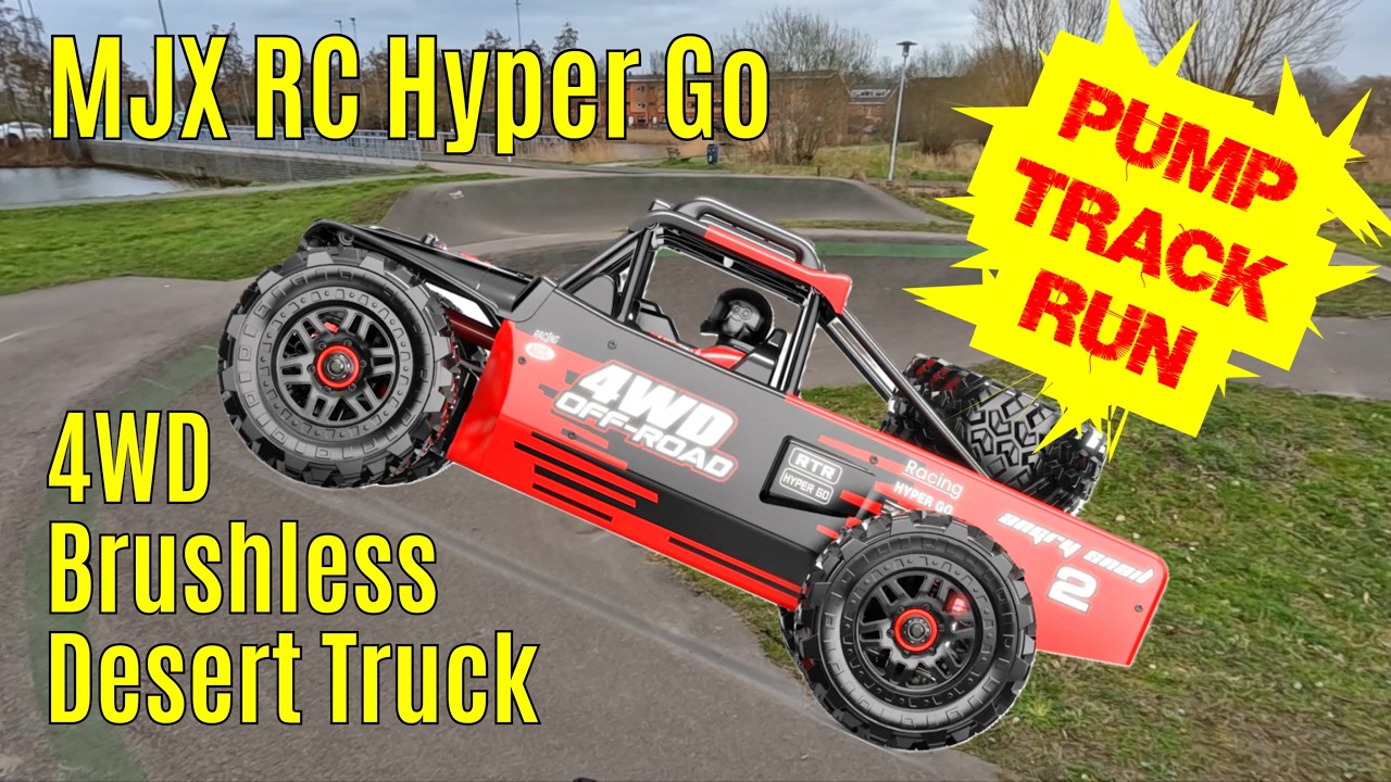 MJX RC Hyper Go No 14209 4WD Brushless Desert Truck Pump Track run 2026-02 v3