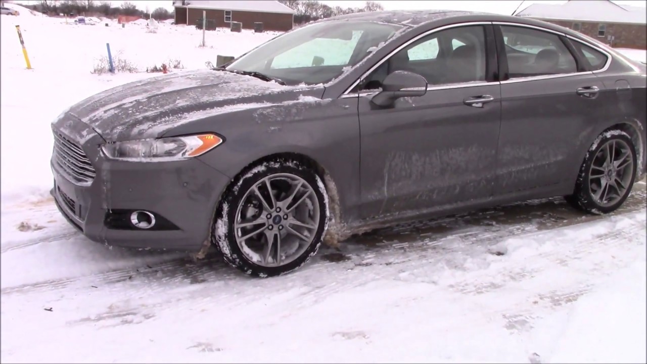 AWD or 4X4 in the snow! HUGE mistake! **