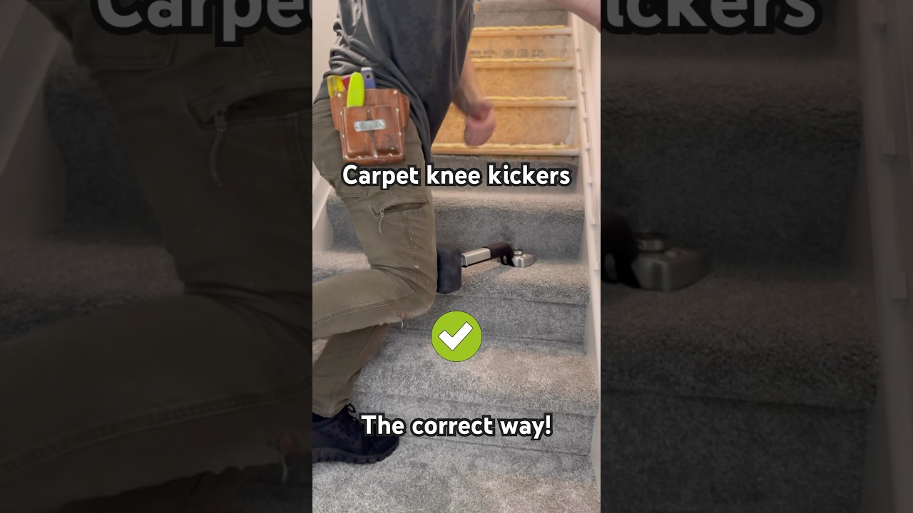 The Crain 605 Knee Kicker #carpetinstallation #staircase #floorcovering #carpet