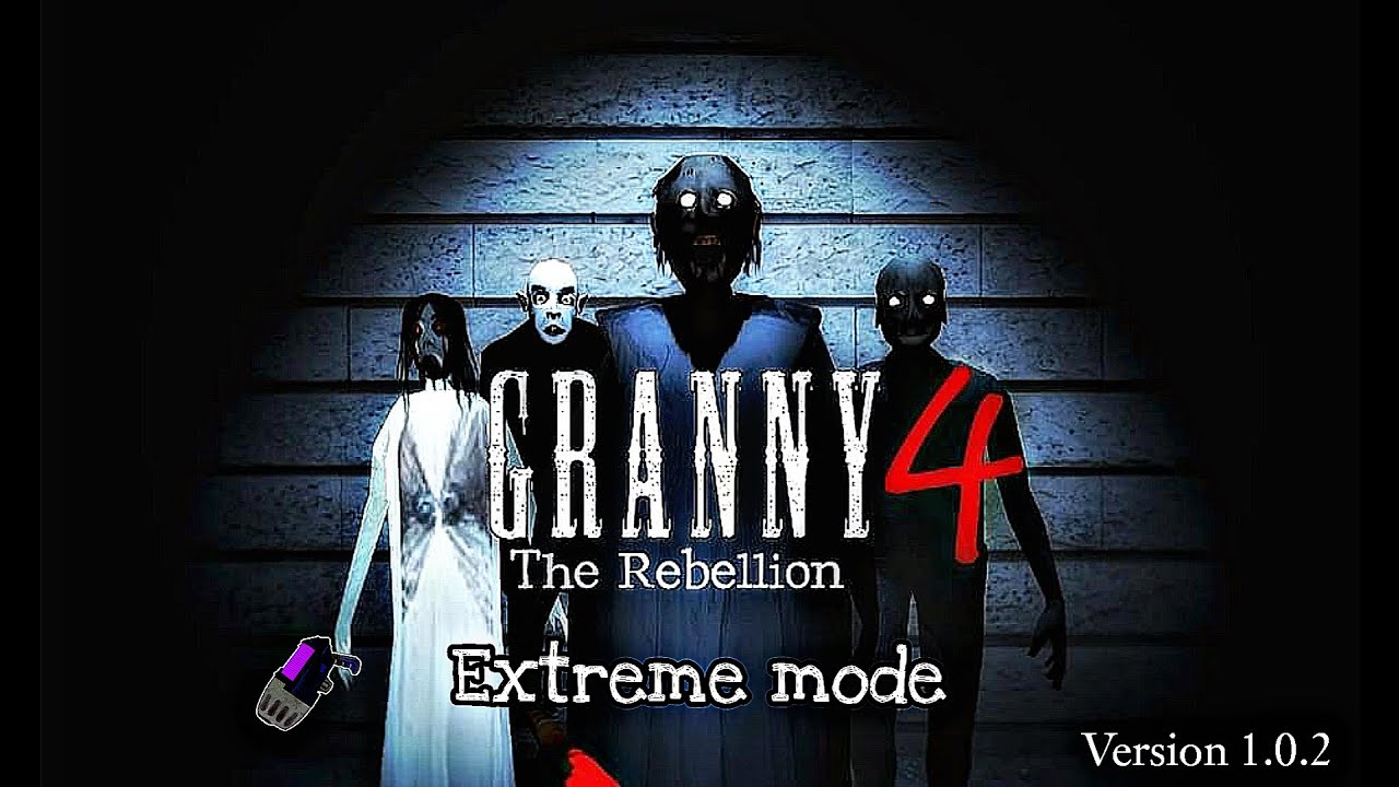 Granny 4 the rebellio - Extreme mode | Car Escape (Unofficial game)