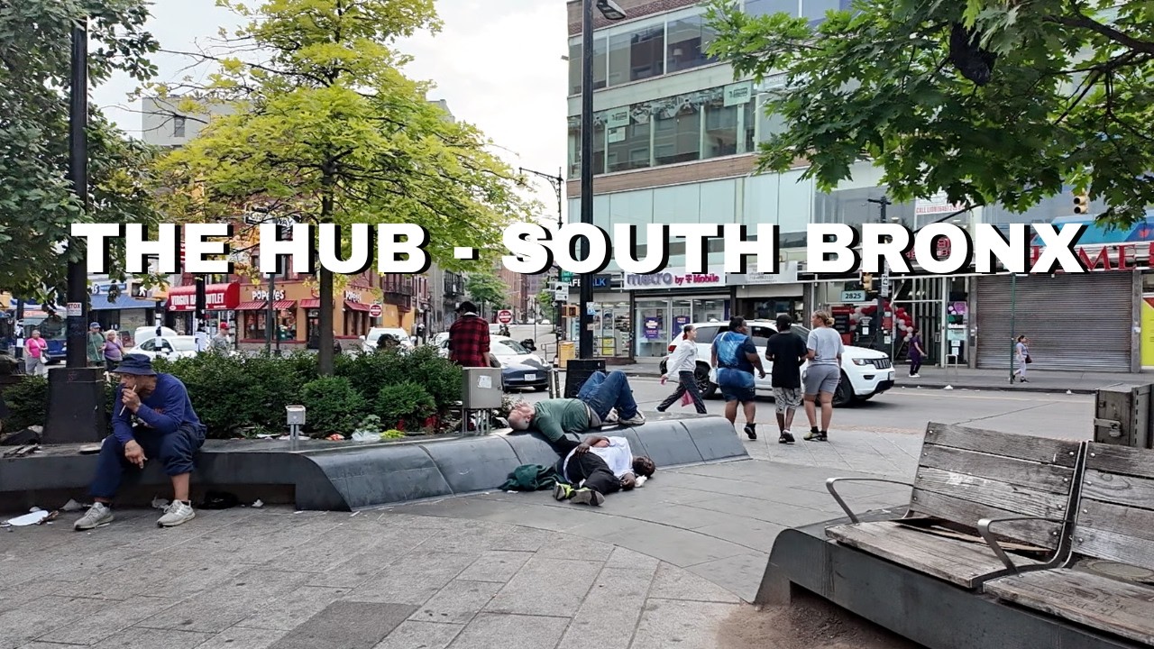 The Plaza Surrounding the HUB | South Bronx