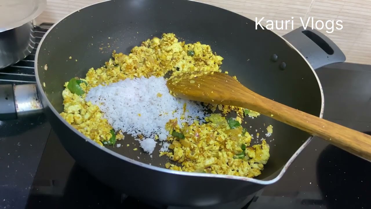 Kauri Vlogs - Vlog 277 - Tofu with grated coconut