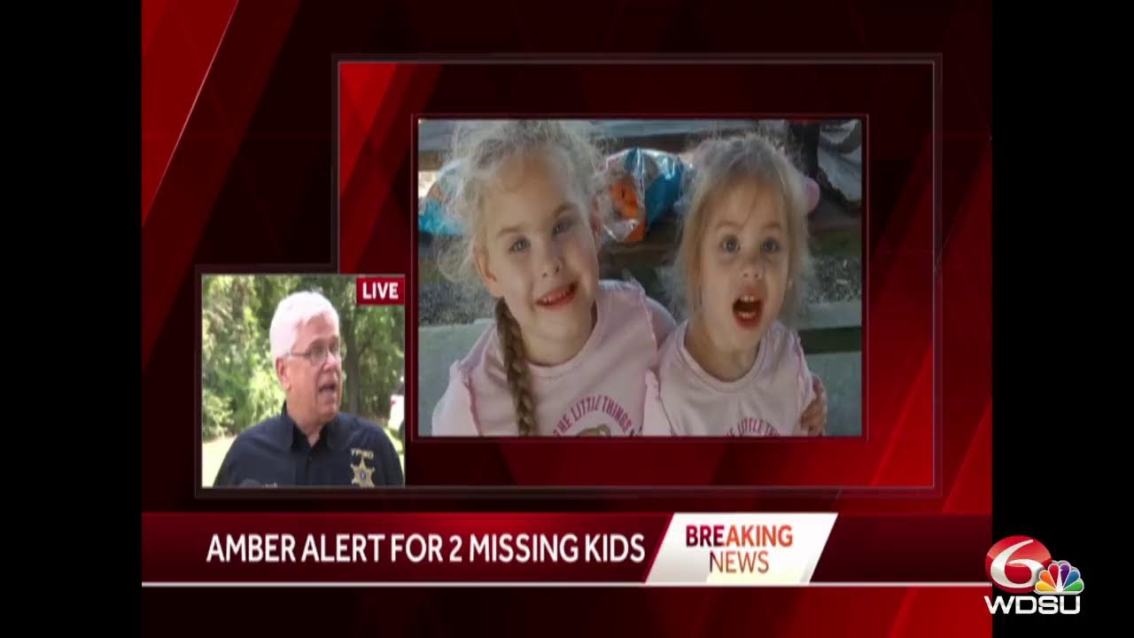 Amber Alert issued for missing children