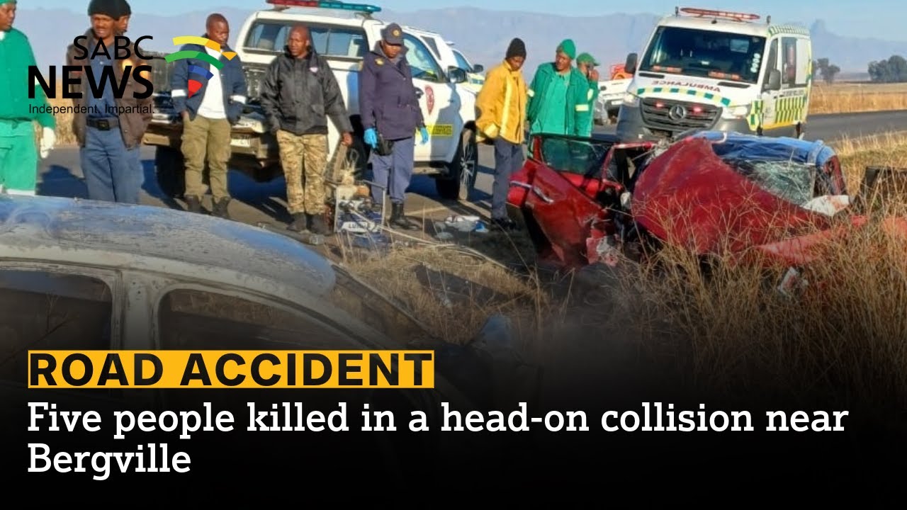 Road Accident | Five people killed in a head-on collision near Bergville