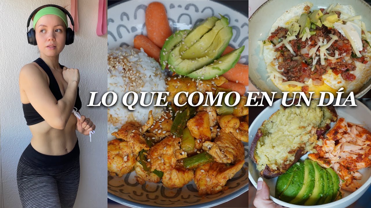 Lo que como en un día | Recetas Fit, Rápidas & Fáciles.