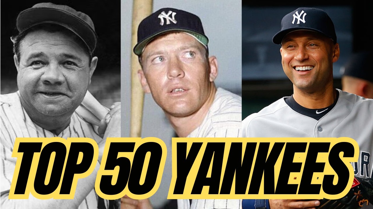 Yankees All-Time Top 50 ⚾ Can You Name the Greatest Yankees Ever? | Baseball Trivia Quiz
