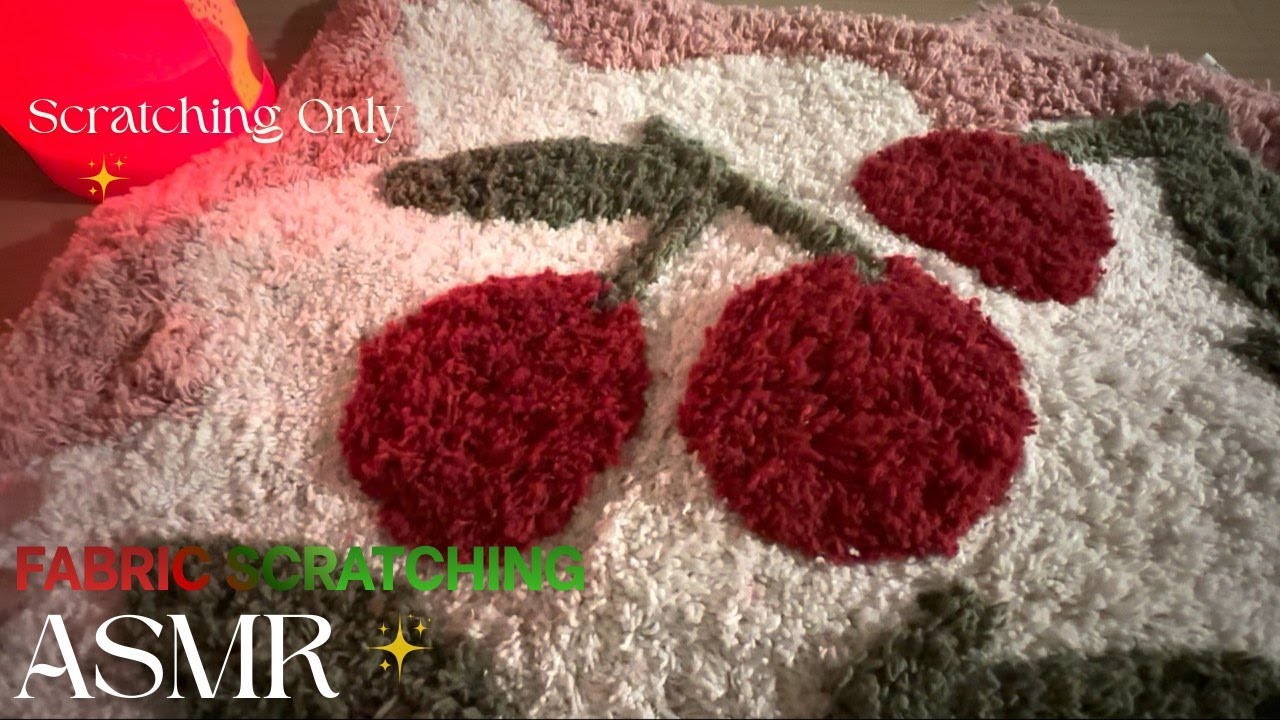ASMR - Fabric Scratching | Scratching Only | Fast & Slow Scratching |