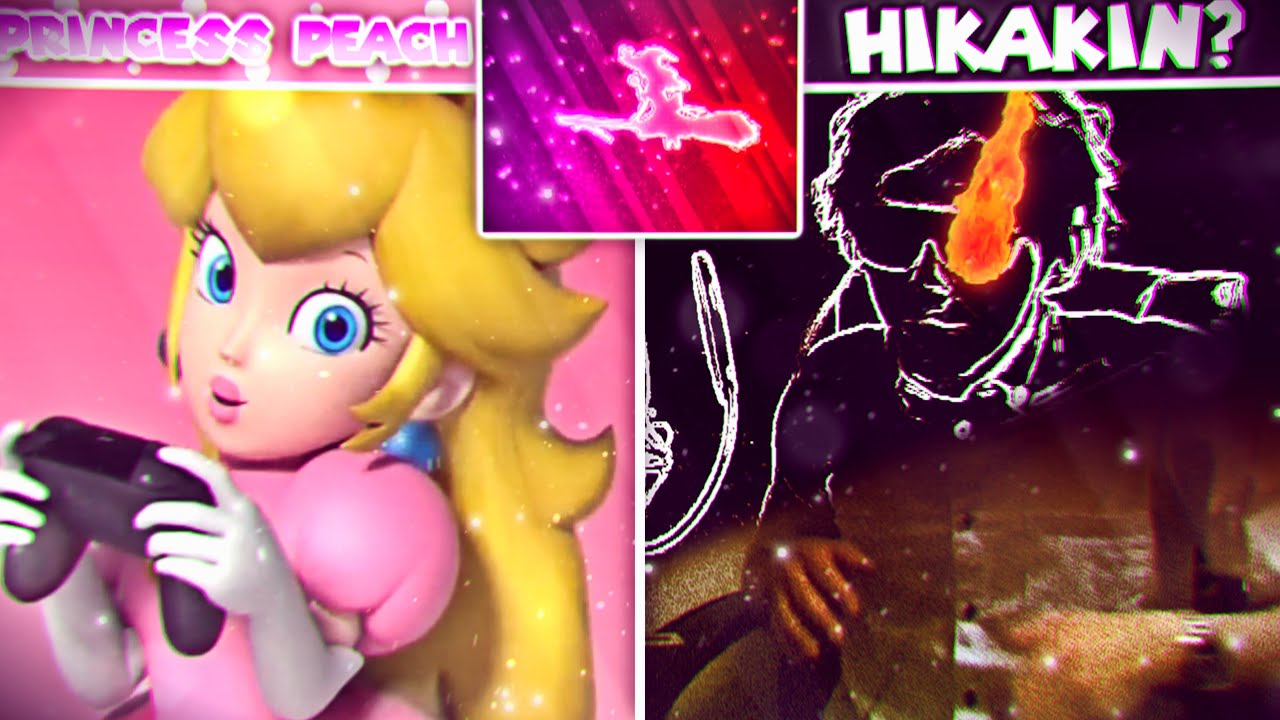 ピーチ姫 VS HIKAKIN? ボイパ対決 Bad Apple!!