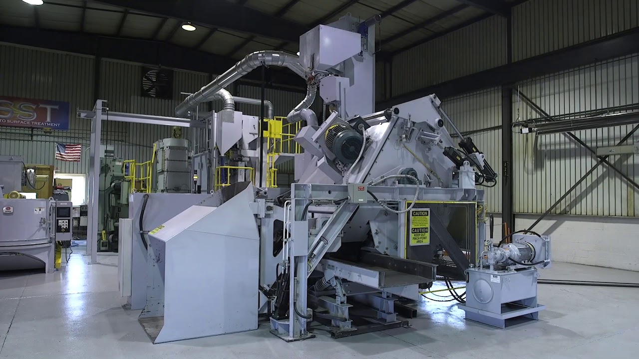 Sinto Surface Treatment's CNDR Drum Blast Machine