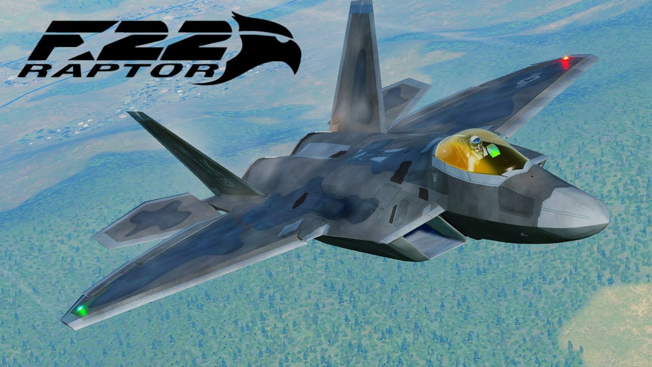 F-22 Raptor, c'est un MONSTRE - Un mod qui mérite le coup d'oeil - DCS World