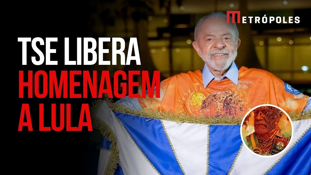 TSE mantém samba-enredo que homenageia Lula no Carnaval