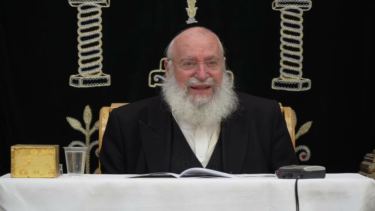מסר קצר לפורים | מאת מרן הרב אשר וייס שליט