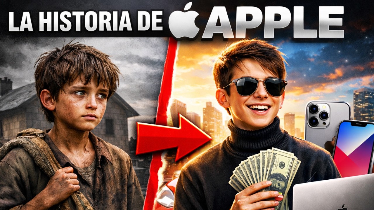 LA HISTORIA DE APPLE | De un garaje a dominar el mundo tecnológico