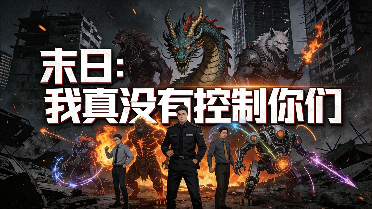 【全集】末世開公司！表面老闆，內心慌慌，員工全是怪物大佬！#anime #動態漫 #系统
