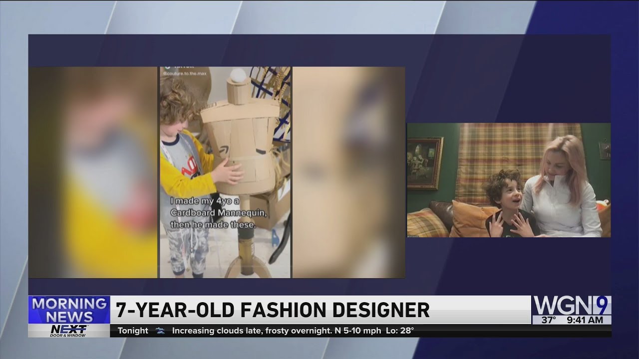 7 Year Old Fashion Designer