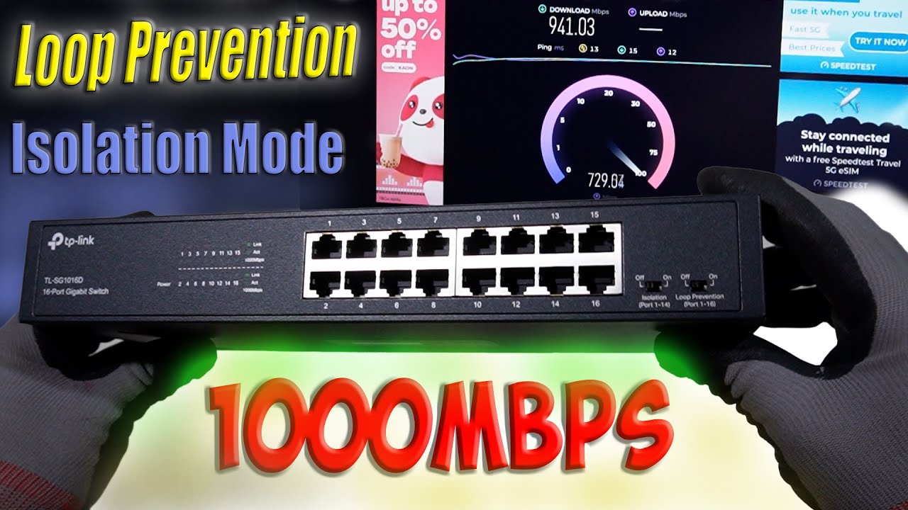 The TP-Link TL-SG1016D: 16-Port Gigabit Switch Unboxing & Review! #tplink #networking