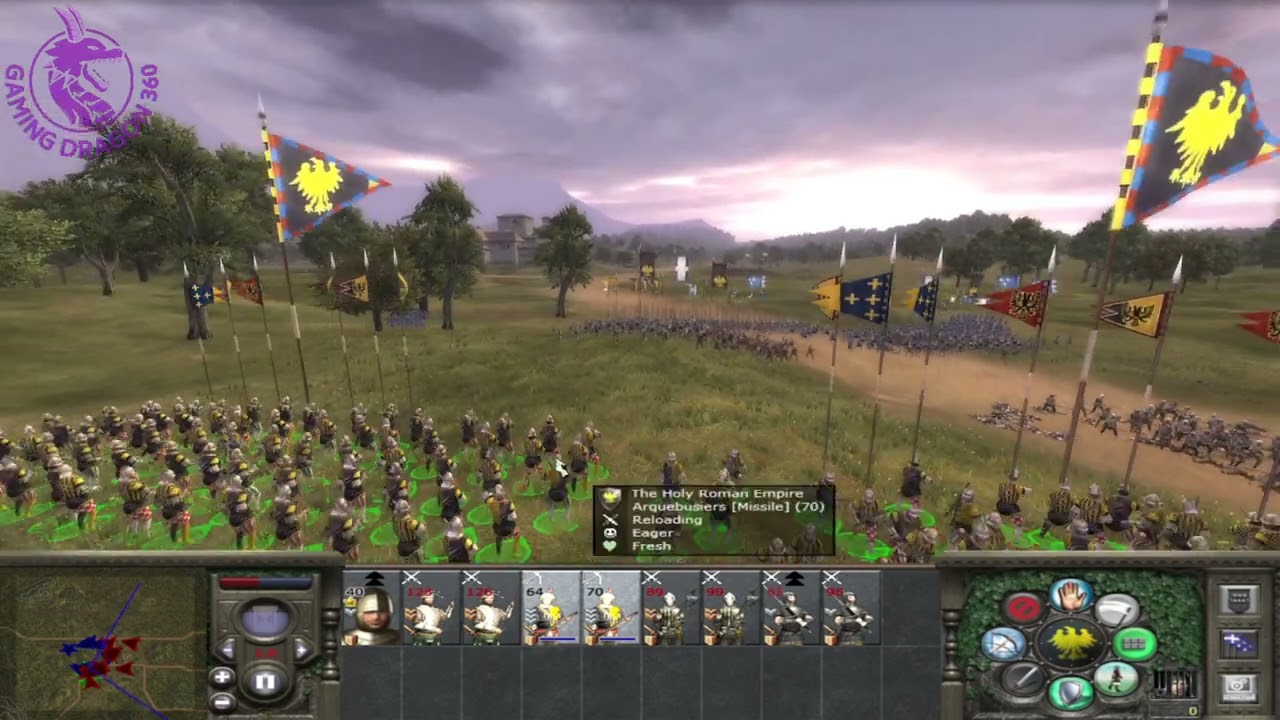 Medieval 2: Total War - Historical Battle #5: Battle of Pavia (1525 AD) Holy Roman Empire vs. France