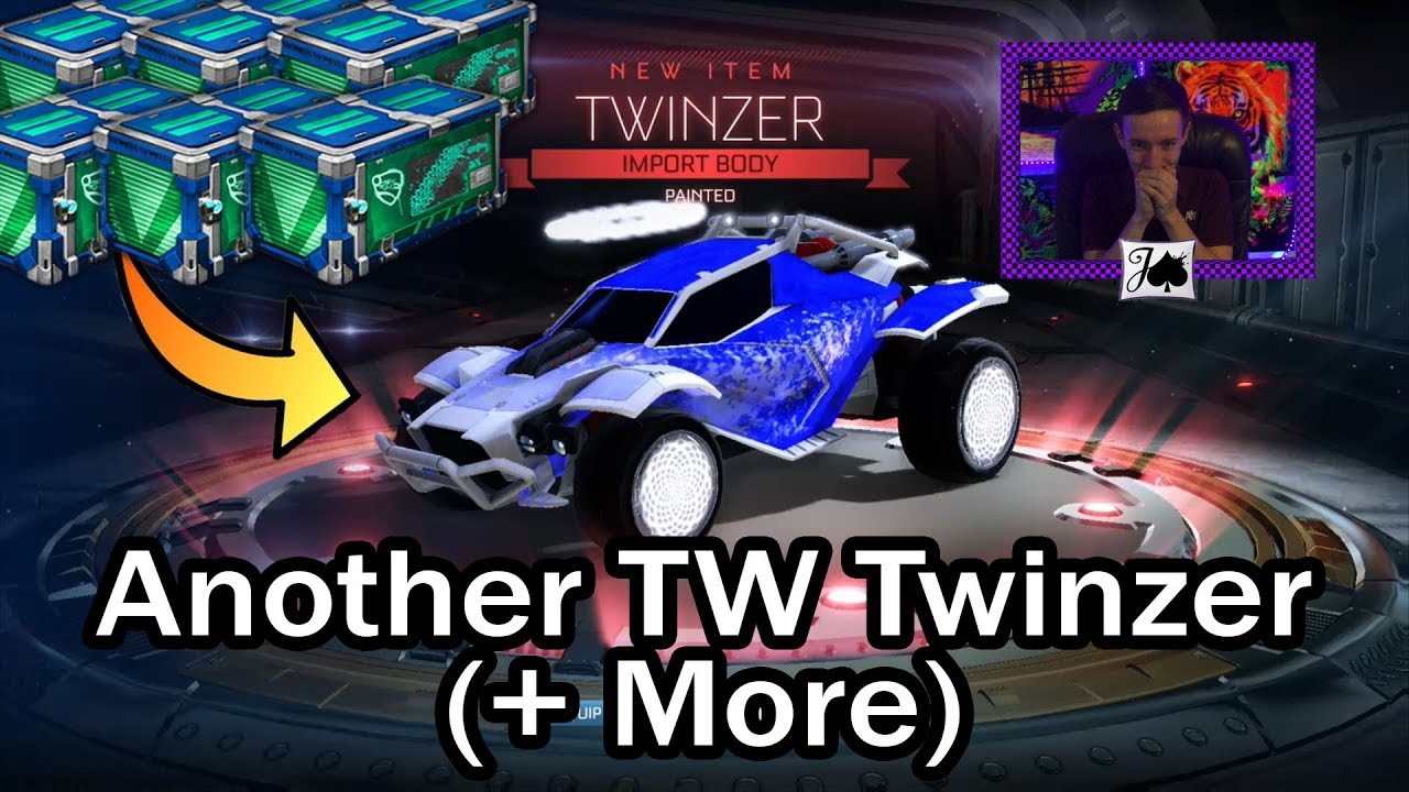 6 Impact Crates - ANOTHER WHITE TWINZER?! (Rocket League)