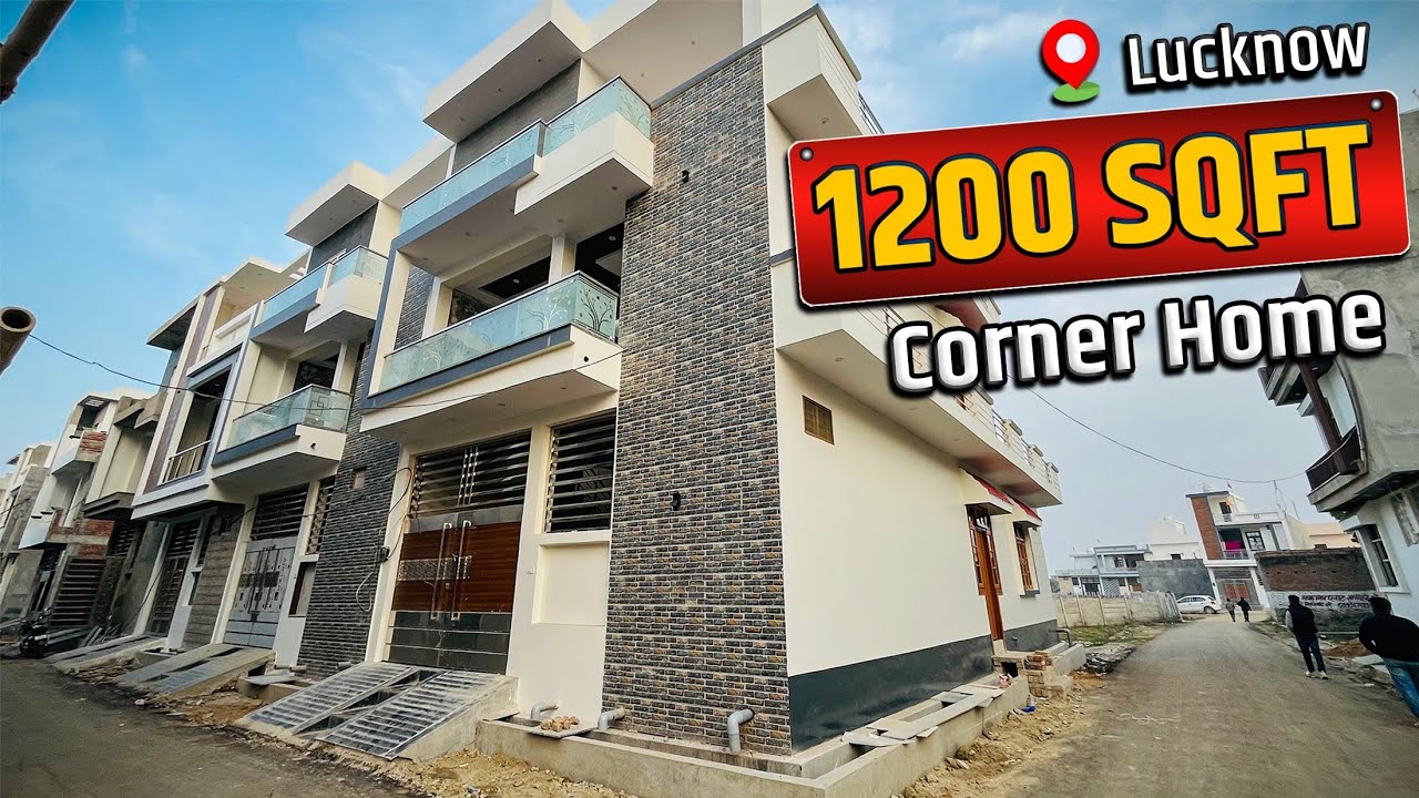 [For Sale] Luxury Corner Villa in Lucknow for Sale🏠 Premiuim Aur Sundar Interior Work | Mega Housing