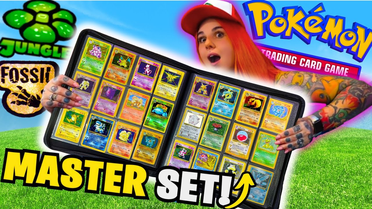 Pokémon TCG 1999 MASTER SET! Базовые ископаемые и джунгли!