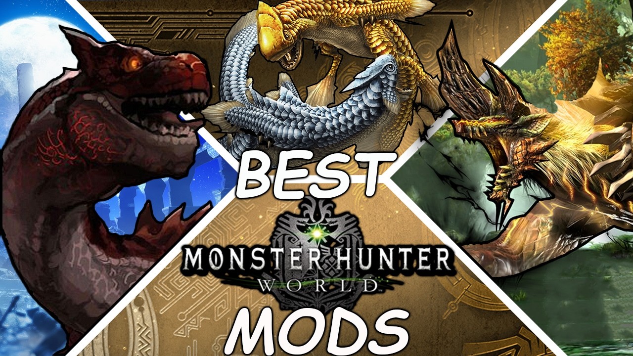 Модификации Monster Hunter World Iceborne просто БЕЗУМНЫ | Molten Tigrex, Thunderlord и другие!