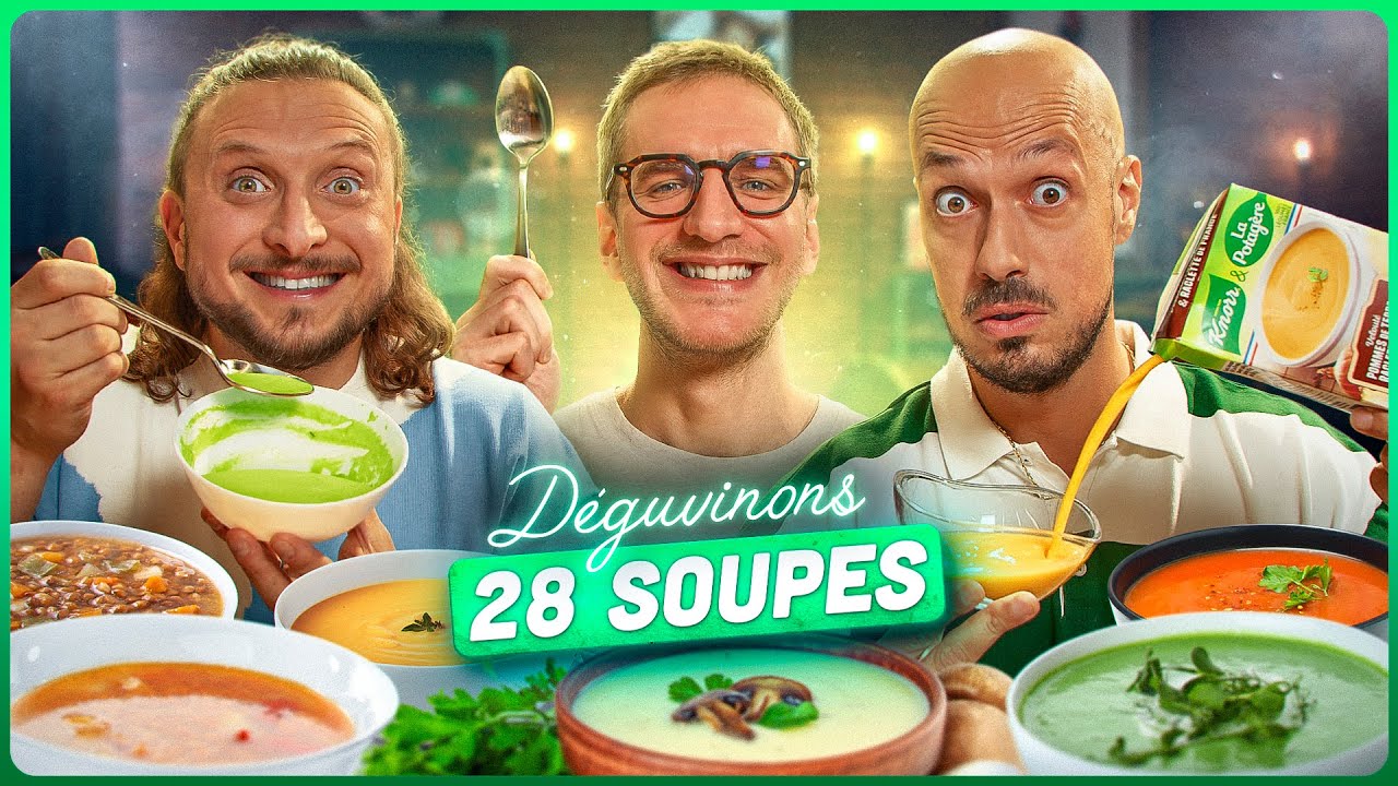 ⁠On devine 28 soupes et Léopold prétend être plus fort que Carlito