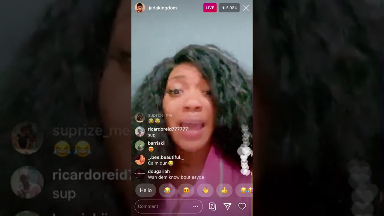 Jada kingdom live on Instagram curses out EX GIRLFRIEND 🤬 must watch!!!! |FULL VIDEO|