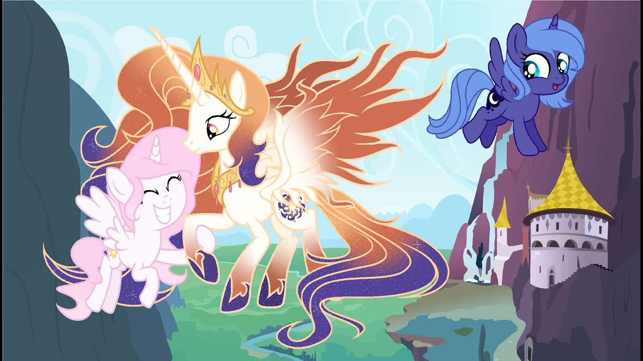 MLP Mother And Two Daughters Day (SpeedPaint)