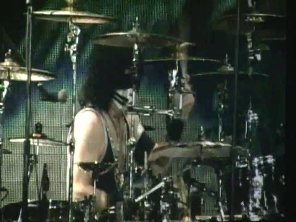 KISS - 100,000 Years / Eric Singer Drum Solo - Pittsburgh 2009 - Sonic Boom Tour 2009
