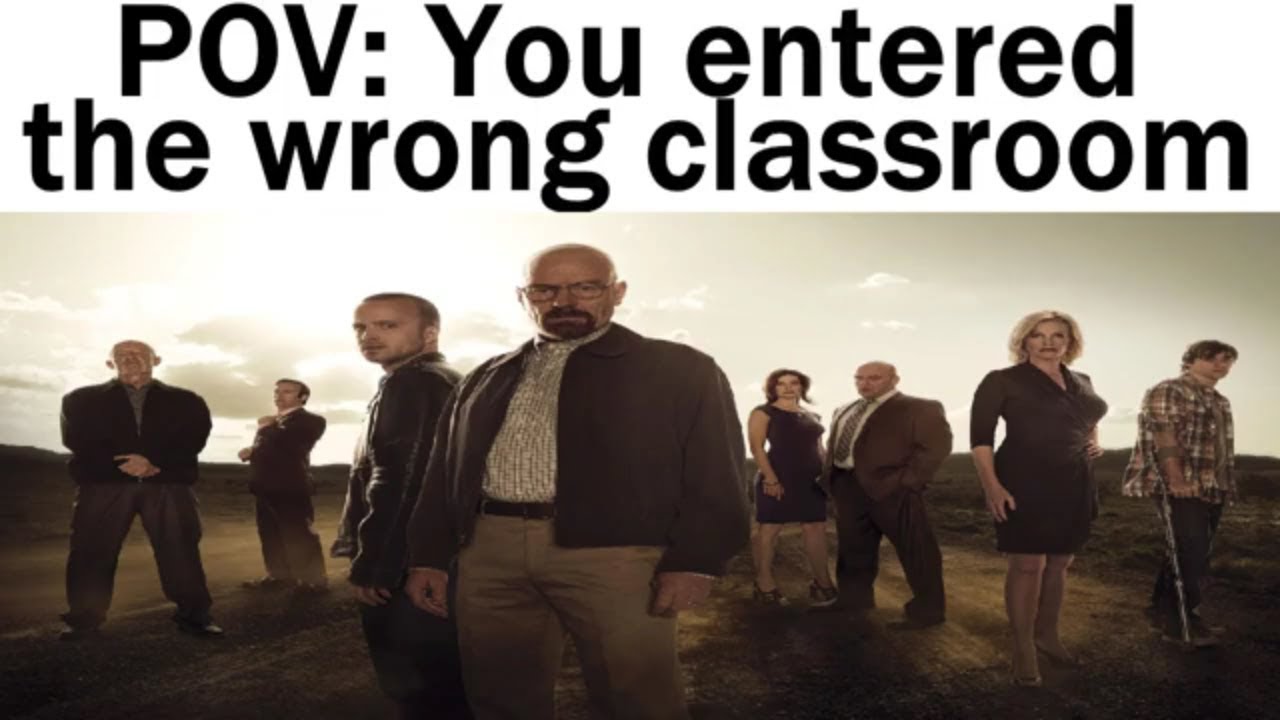 Anime memes but it's replaced with Breaking Bad