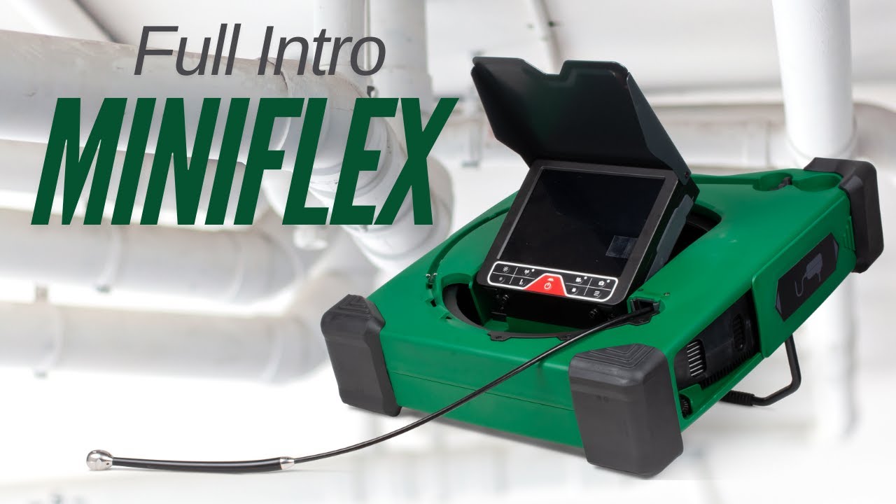 MINIFLEX Plumbing Camera FULL OVERVIEW!