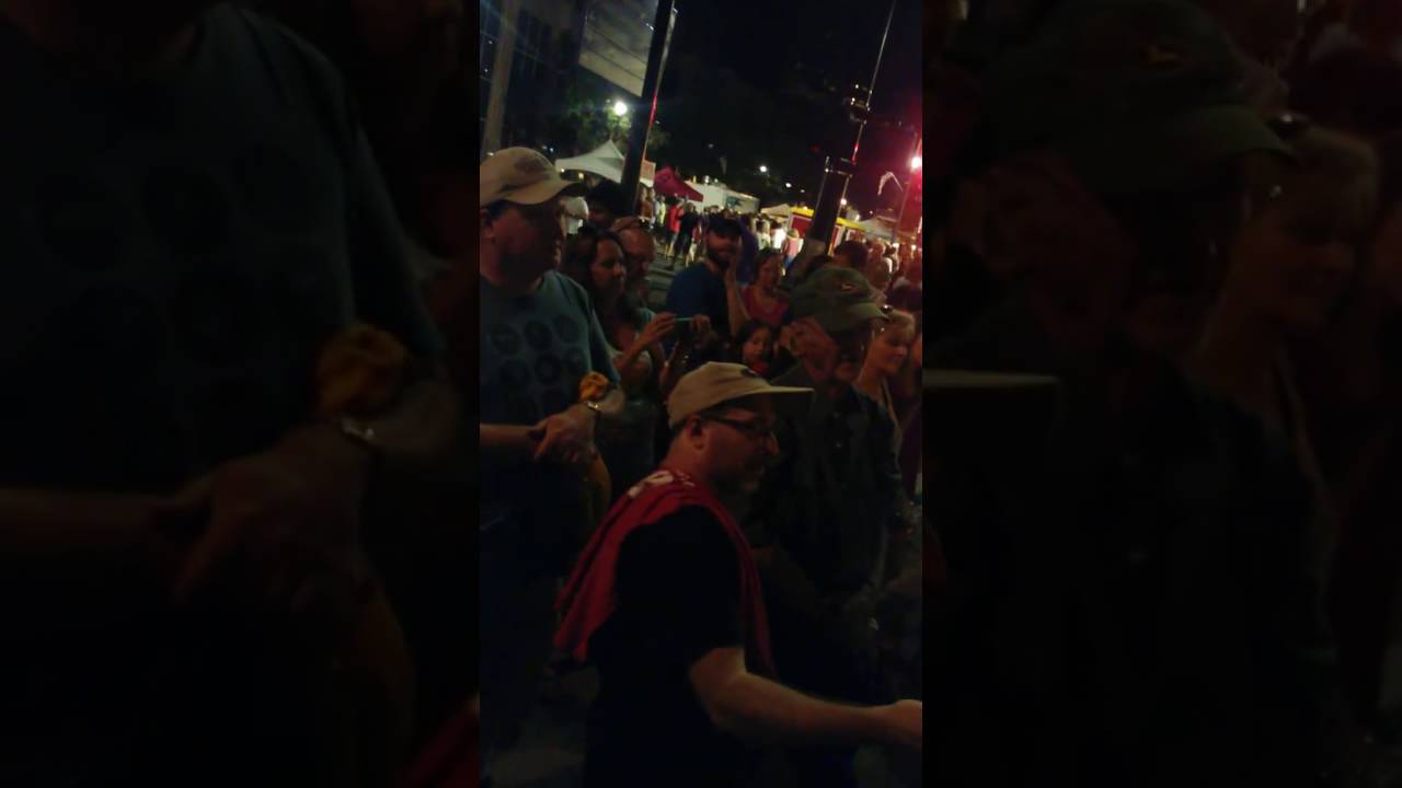 Cold Heart - STREET BUSKING @ IBMA Wide Open Bluegrass Music Festival Raleigh NC