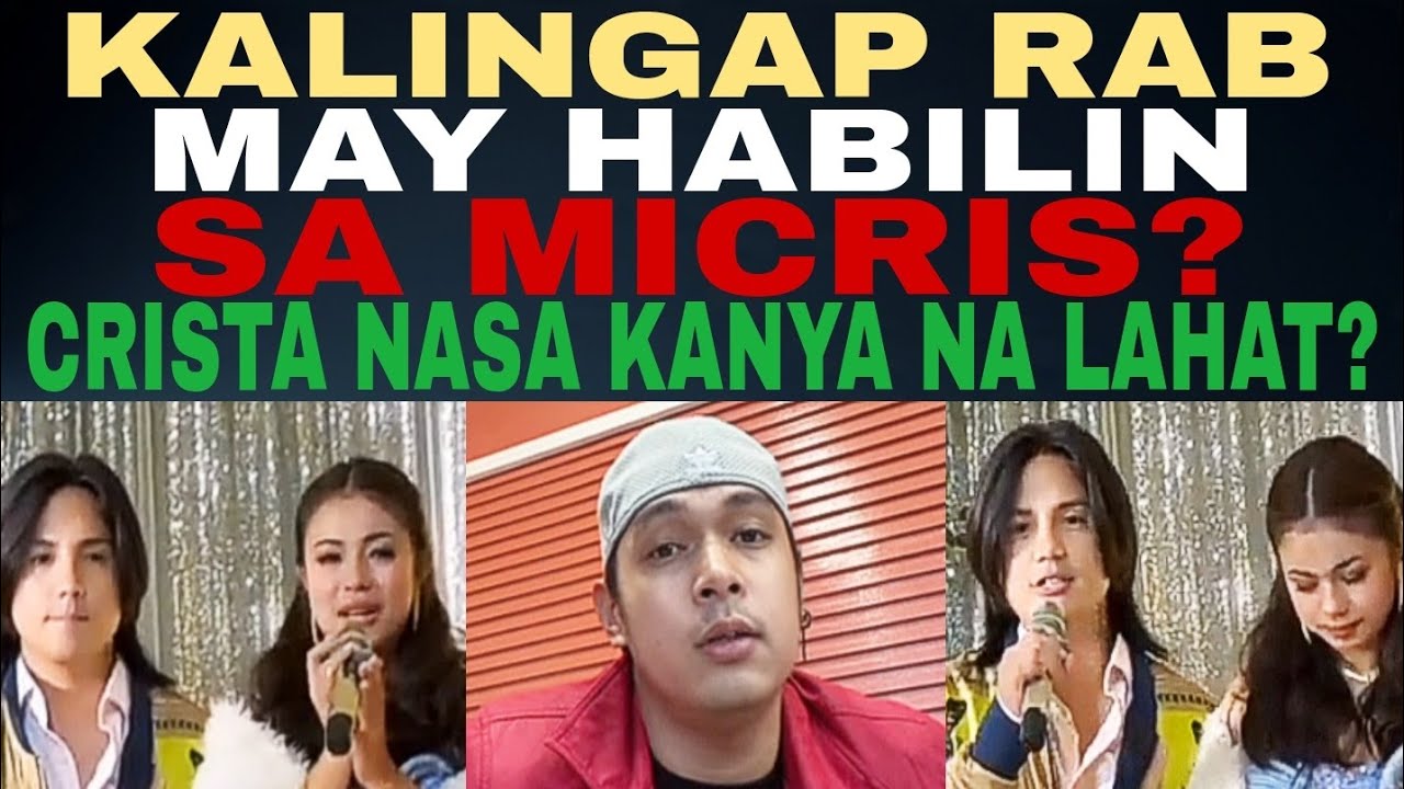 KALINGAP RAB MAY HABILIN SA MICRIS? CRISTA NASA KANYA NA LAHAT? MIKOY WALANG IBA KUNDI SI CRISTA?