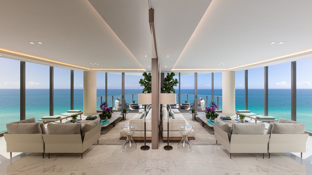 Ritz Carlton Residences Sunny Isles Beach Miami Amenities Tour