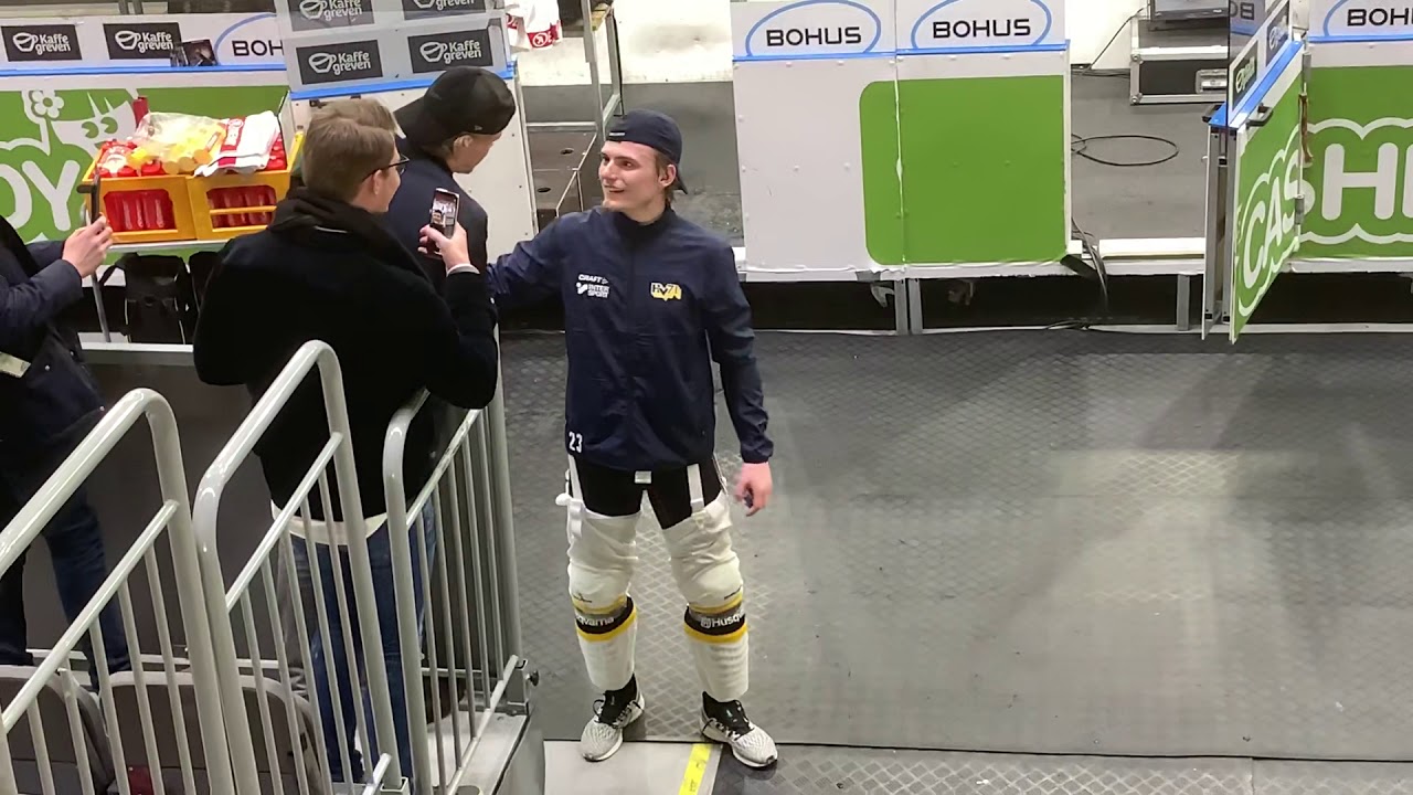 Frölunda HV71 Scandinavium avtackning HV seger 2020